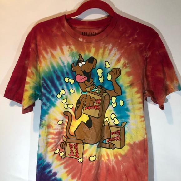 Scooby-Doo Boxlunch  tie dye T.  Small - Picture 1 of 3
